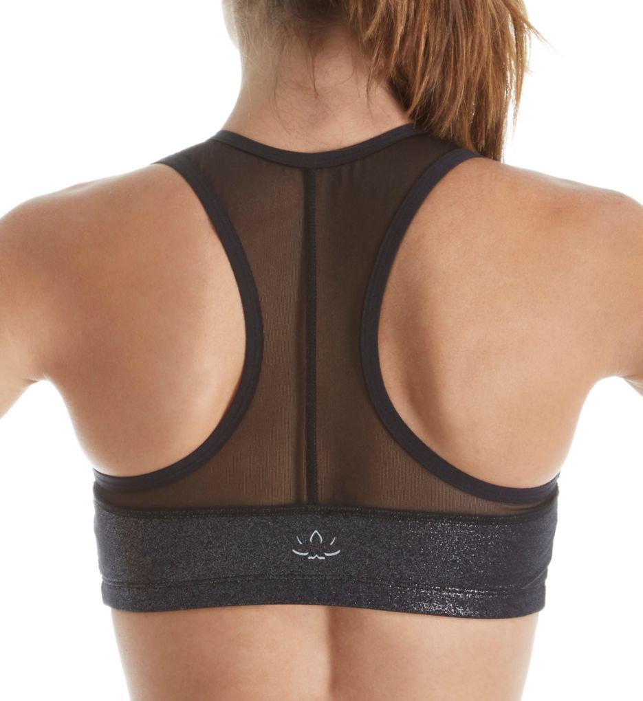 Beyond Yoga Shimmer And Shine Mesh Racerback Sports Bra SO8081 Beyond Yoga Shimmer And Shine Mesh Racerback Sports Bra SO8081