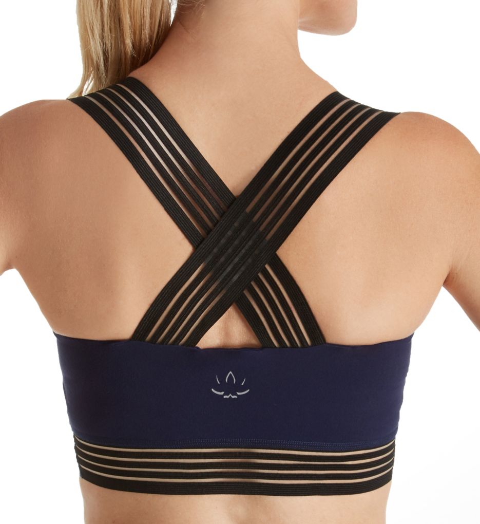 Beyond Yoga Supplex Sheer Illusion Racerback Sports Bralet SP8100 Beyond Yoga Supplex Sheer Illusion Racerback Sports Bralet SP8100