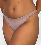 Curvy Couture Sheer Mesh String Bikini Panty 1379
