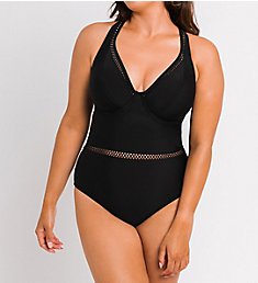 Curvy Kate First Class Plunge One Piece Swimsuit CS20605