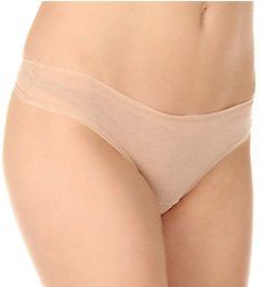 fine lines Pure Cotton Thong Panty 13RGS34