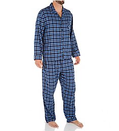 Hanes Plaid Flannel Pajama Set 4039