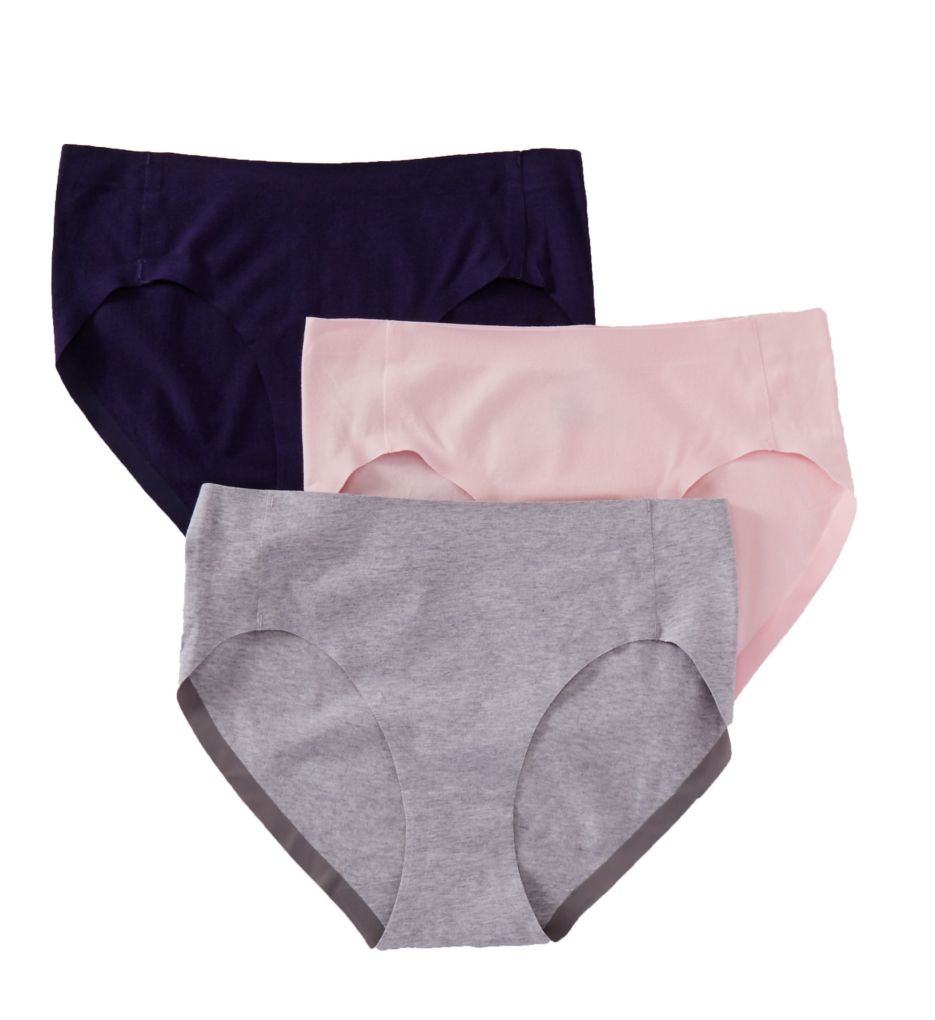 Hanes Ultimate SmoothTec Hi-Cut Brief Panty - 3 Pack 43ST Hanes Ultimate SmoothTec Hi-Cut Brief Panty - 3 Pack 43ST