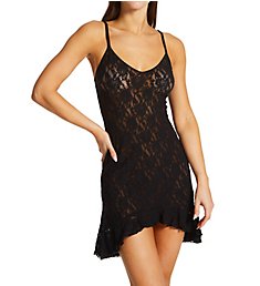 Hanky Panky Signature Lace High-Low Ruffle Chemise 485016