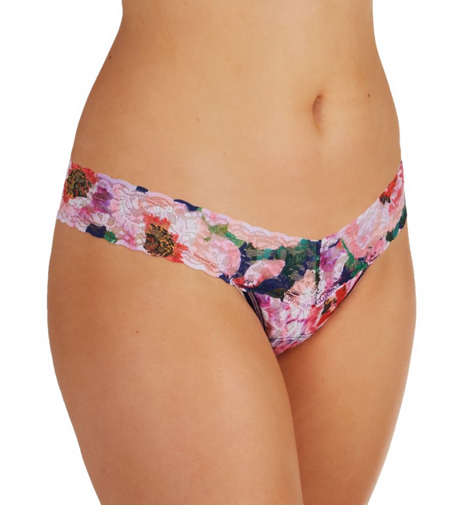 Hanky Panky Low Rise Pattern Thongs 4911PTN