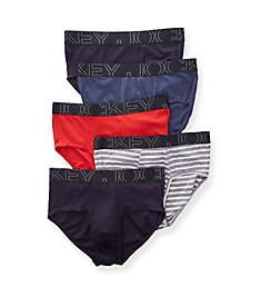 Jockey Active Blend Tag Free Briefs - 5 Pack 9065