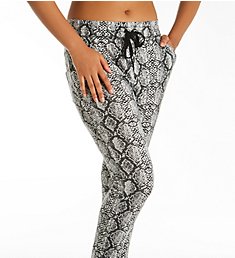 PJ Salvage French Terry Snake Print Pant RUCNP4
