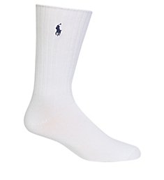 Polo Ralph Lauren Cotton Crew Sock with Polo Embroidery 8205