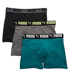 Puma Heathered Athletic Fit Boxer Brief - 3 Pack 15527