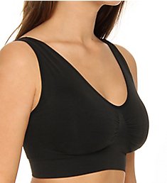 Rhonda Shear Ahh Seamless Leisure Bra with Removable Pads 92071