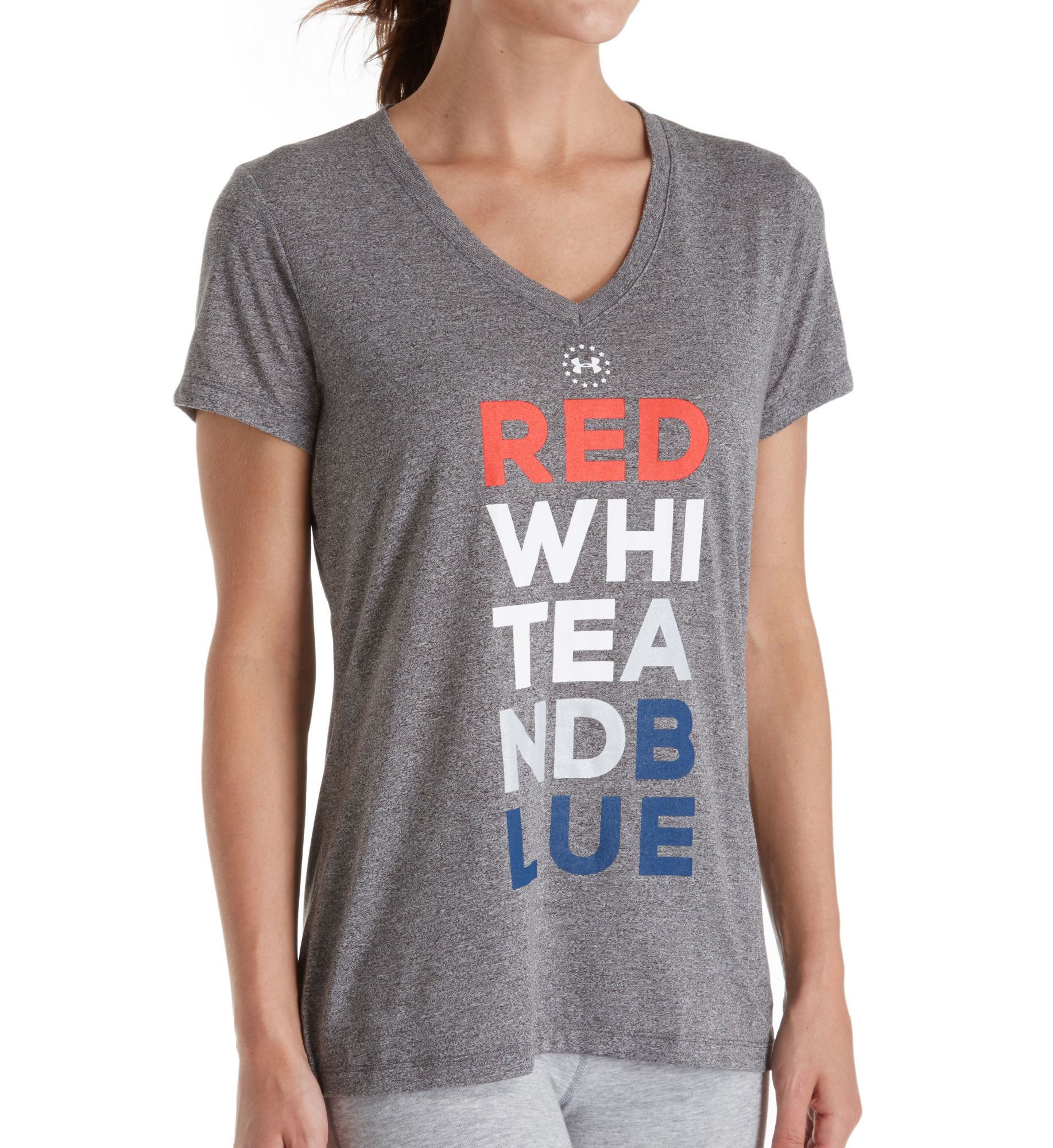 Under Armour UA Freedom Threadborne Siro V-Neck T-Shirt 1298022