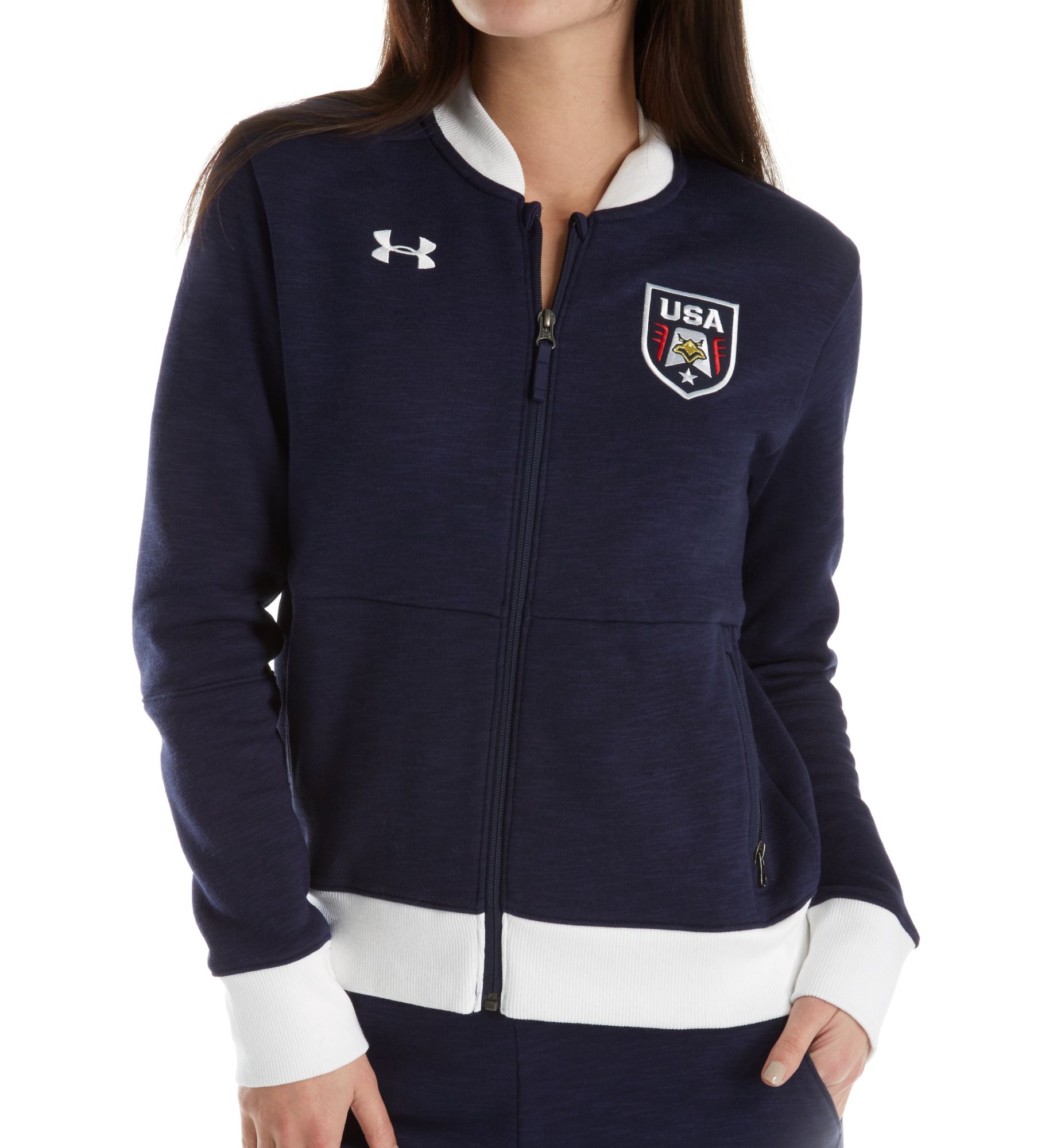 Under Armour Top Step Fleece Bomber Jacket 1315620