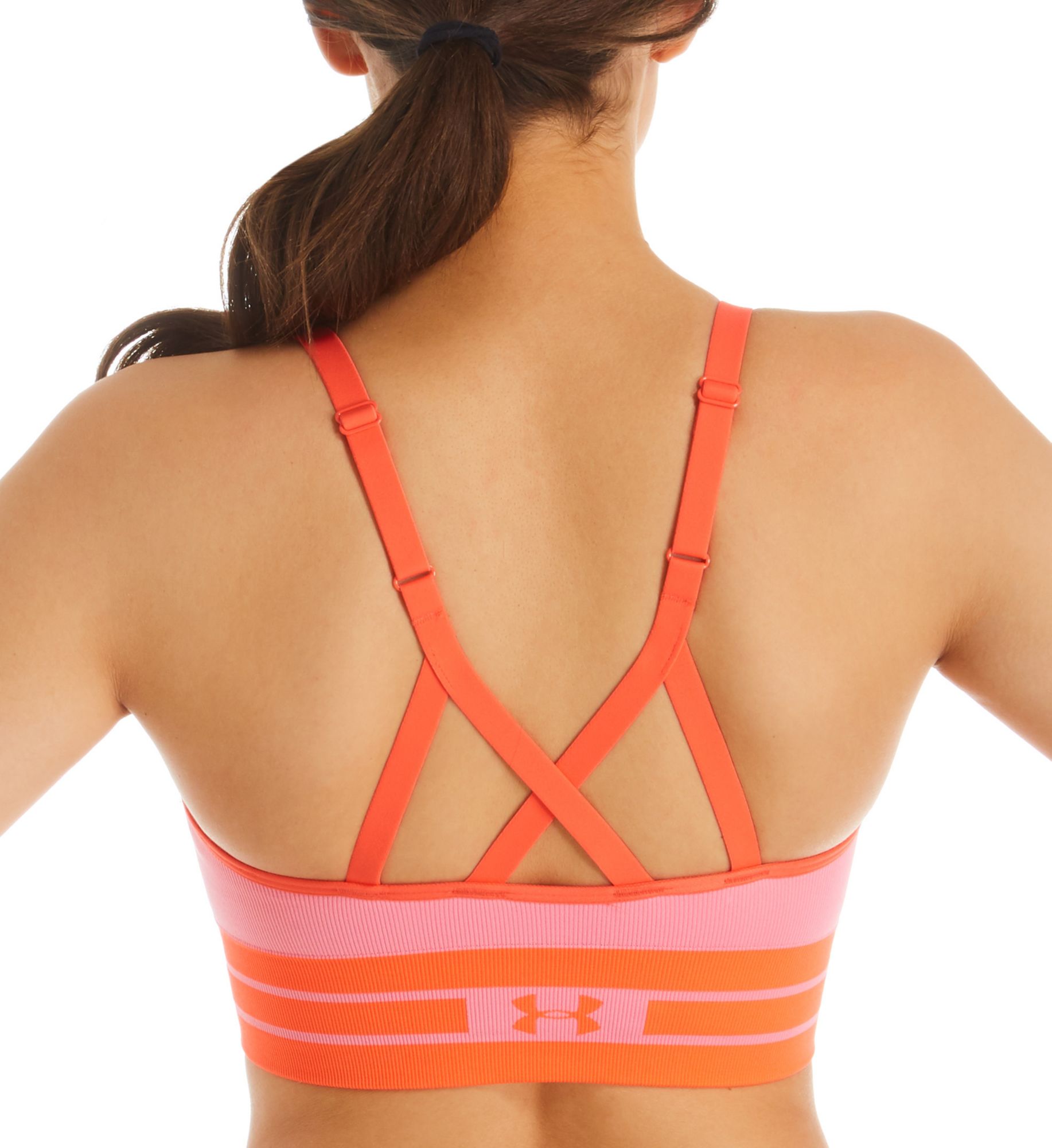 Under Armour UA Seamless Longline Low Impact Sports Bra 1322552