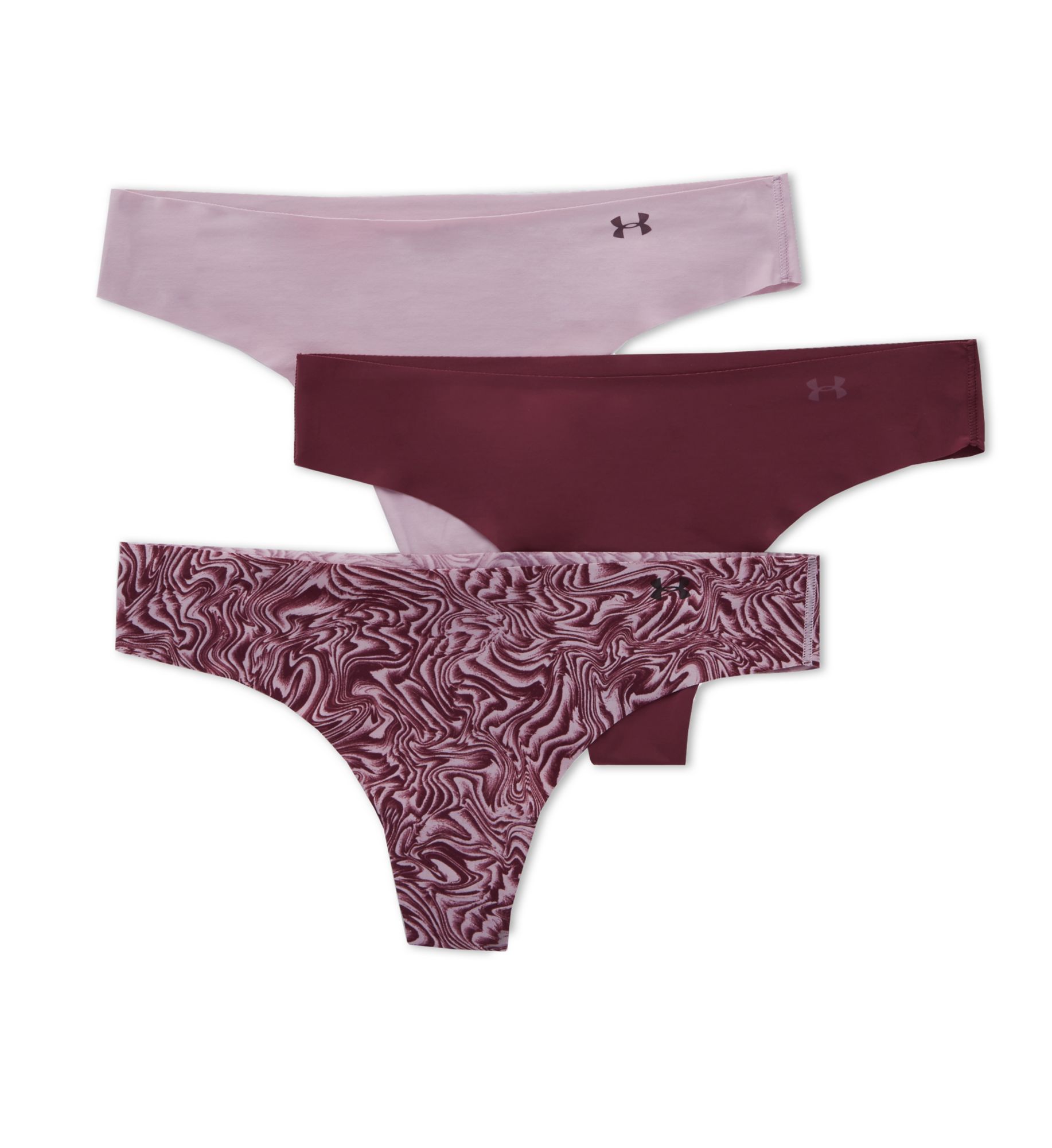 Under Armour Printed Thong with Laser Cut Edge - 3 Pack 1325617