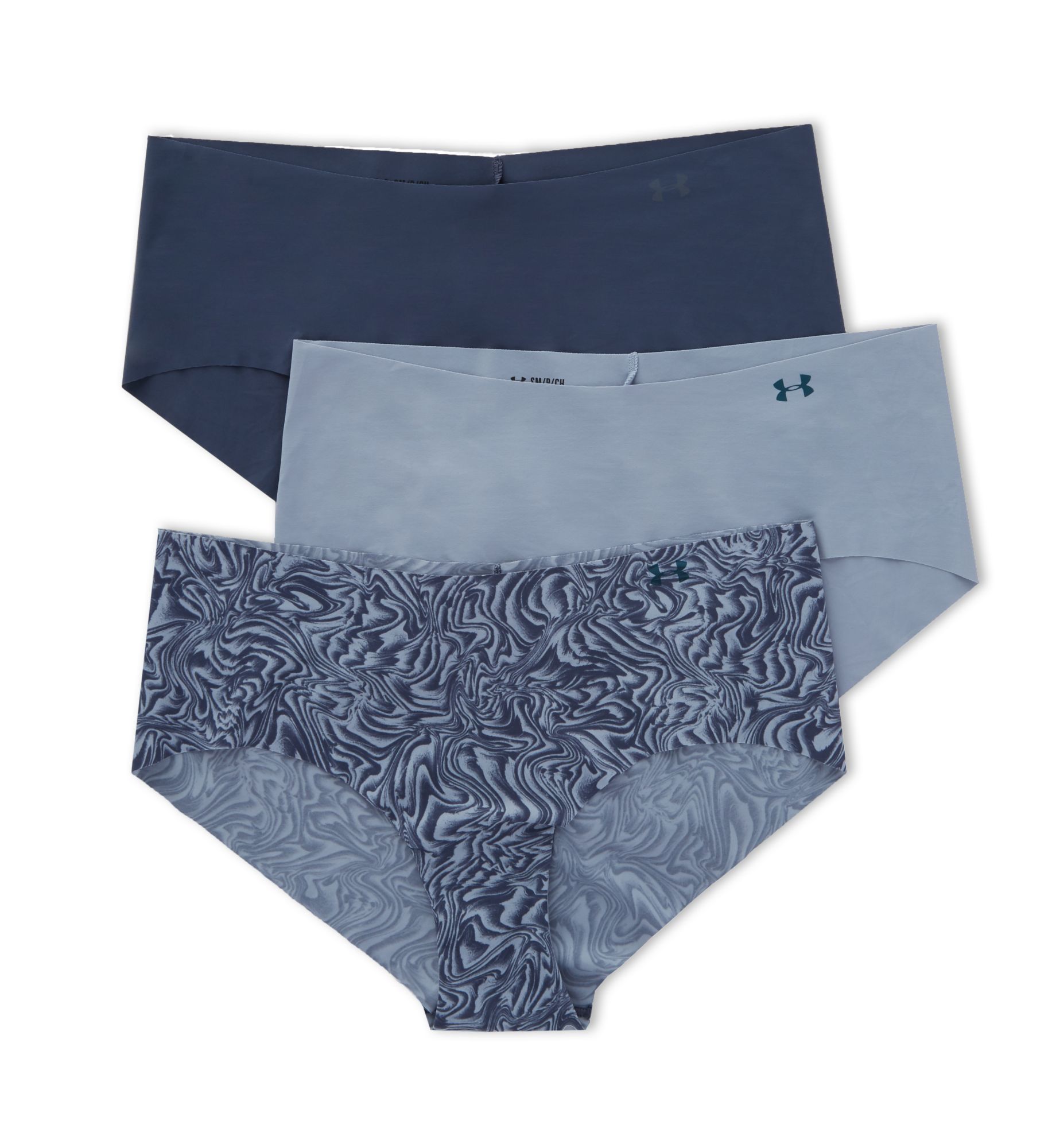 Under Armour Printed Hipster Panty w/ Laser Cut Edge - 3 Pack 1325659