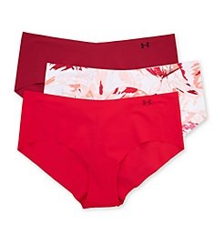 Under Armour Printed Hipster Panty w/ Laser Cut Edge - 3 Pack 1325659